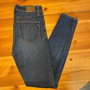 Madewell Size 26 Tall 9” High-Rise Skinny Jeans